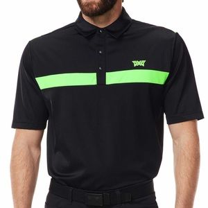 PXG Comfort Fit Turbo Polo Black & Green